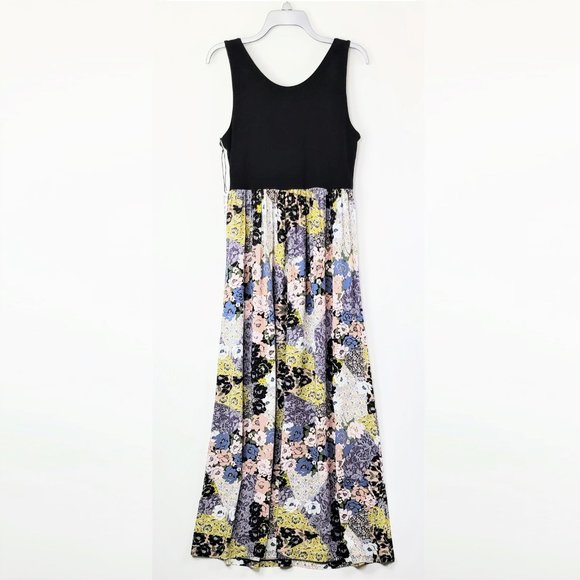 NWT NICOLE MILLER NY Floral Tank Maxi Dress - Picture 3 of 5